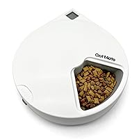 C500 - 5 Meal Digital Automatic Feeder with Ice Packs for Cats and Small Dogs