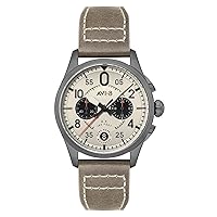 AVI-8 Spitfire Lock Chronograph Watch| Ghost Grey