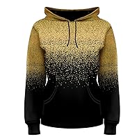 CowCow Womens Sweaters Starry Night Sky Moon Stars Space Constellations Planets Pullover Hoodies Sweatshirt