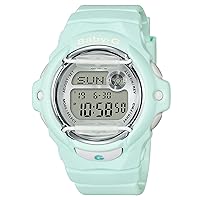 Casio BG169R-3 Baby G Women039;s Watch Light Mint 46mm Resin