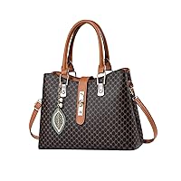 Nicole & Doris Women's Shoulder Bag, Elegant, Charm Included, Crossbody Bag, Stylish, Bottom Studs, Shoulder Bag, Divider, Women's, Bag, Water Repellent, Business Bag, PU Leather, Autumn, Winter,