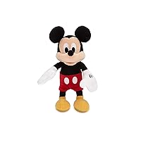 Disney Mickey Mouse Plush - Mini Bean Bag - 9 Inches, Mickey and Friends, Iconic Cuddly Character with Classic Embroidered Features, Suitable for All Ages 0+ Toy Figure