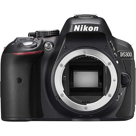 Nikon D5300 DX-Format 24.2 MP Digital SLR Camera Body - (Renewed)