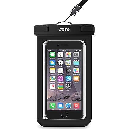 JOTO Universal Waterproof Phone Pouch Cellphone Dry Bag Case for iPhone 14 13 12 11 Pro Max Mini Xs XR X 8 7 6S Plus SE, Galaxy S21 S20 S10 Plus Note 10+ 9, Pixel 4 XL up to 7