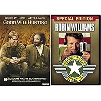 Good Morning Vietnam & Good Will Hunting Robin Williams 2 DVD Set Widescreen