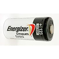 Pack of 50 Energizer EL123 3 Volt Lithium Battery - Bulk Pack