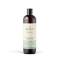 Sukin Natural Balance Shampoo, Normal Hair, 16.9 fl oz (500 ml)
