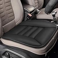 Tsumbay Car Seat Cushion, Memory Foam Seat Cover with Non-Slip Bottom, Universal Fit for Cars, Homes, and Offices - Soft and Comfortable, Black