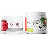humanN SuperBeets Black Cherry Powder & HeartGreens Powder