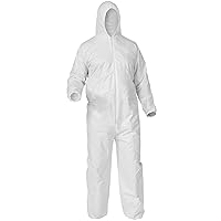 A35 Disposable Coveralls (38941), Liquid and Particle Protection, Hooded