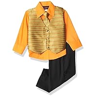 Boys' 4 Piece Vest Suit Set