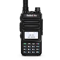 Radioddity GM-30 GMRS Radio Handheld 5W Long Range Two Way Radio for Adults, GMRS Repeater Capable, with NOAA Scanning & Receiving, Display SYNC, for Off Road Overlanding Family Use, 1 Pack