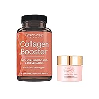 Reserveage Beauty, Collagen Booster, Collagen Supplement for Skin Care and Joint Health 60Caps & Firming Face Cream, 1.7 oz
