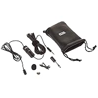 VidPro Xm-L Lavalier Condenser Microphone for DSLRS, Camcorders & Video Cameras 20' Audio Cable