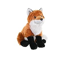 Wild Republic Red Fox Plush, Stuffed Animal, Plush Toy, Gifts For Kids, Cuddlekins 12