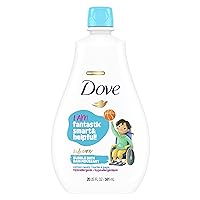 Dove Kids Care Bubble Bath for Kids Cotton Candy Hypoallergenic Formula 20 oz