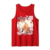 Valentine Woodland Fox Simply Cute Southern Colors Comfort Tank Top