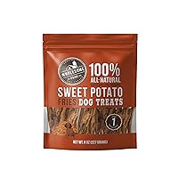 Wholesome Pride Sweet Potato Fries 100% All-Natural Single Ingredient Dog Treats, 8 oz