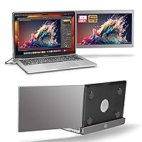 Portable Monitor for Laptop Mac USB Dual Laptop Screen Extender 14'' FHD 1080P Second Travel Display for 16.2'' Mackbook Pro(2021/2023)