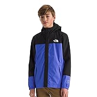 THE NORTH FACE Boys' Antora Waterproof Rain Jacket, Solar Blue, Large