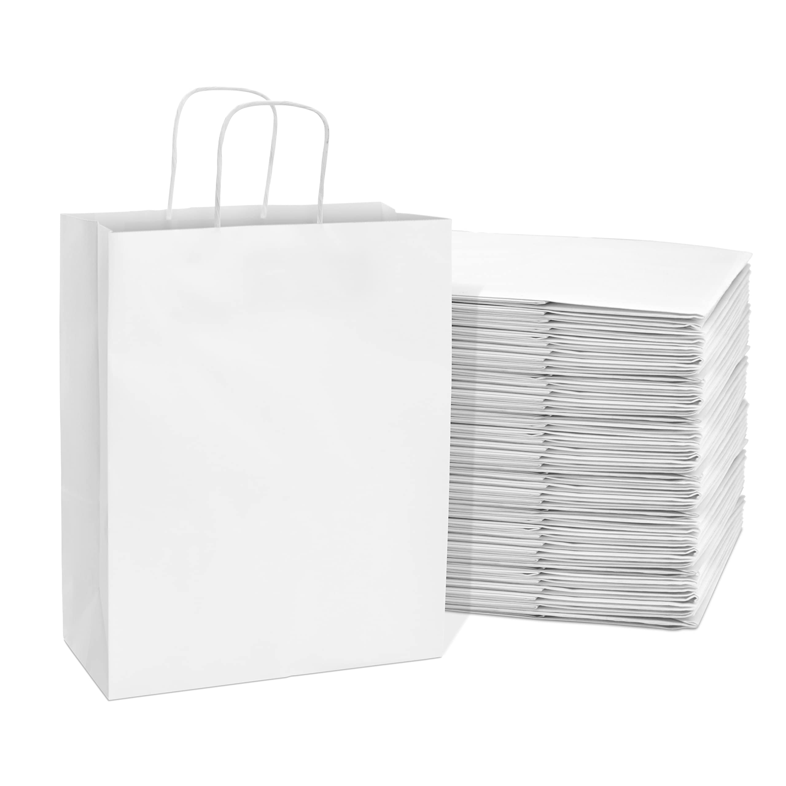 Premium Photo | Craft package with handles several paper craft bags as  ecology nature protection we save resources