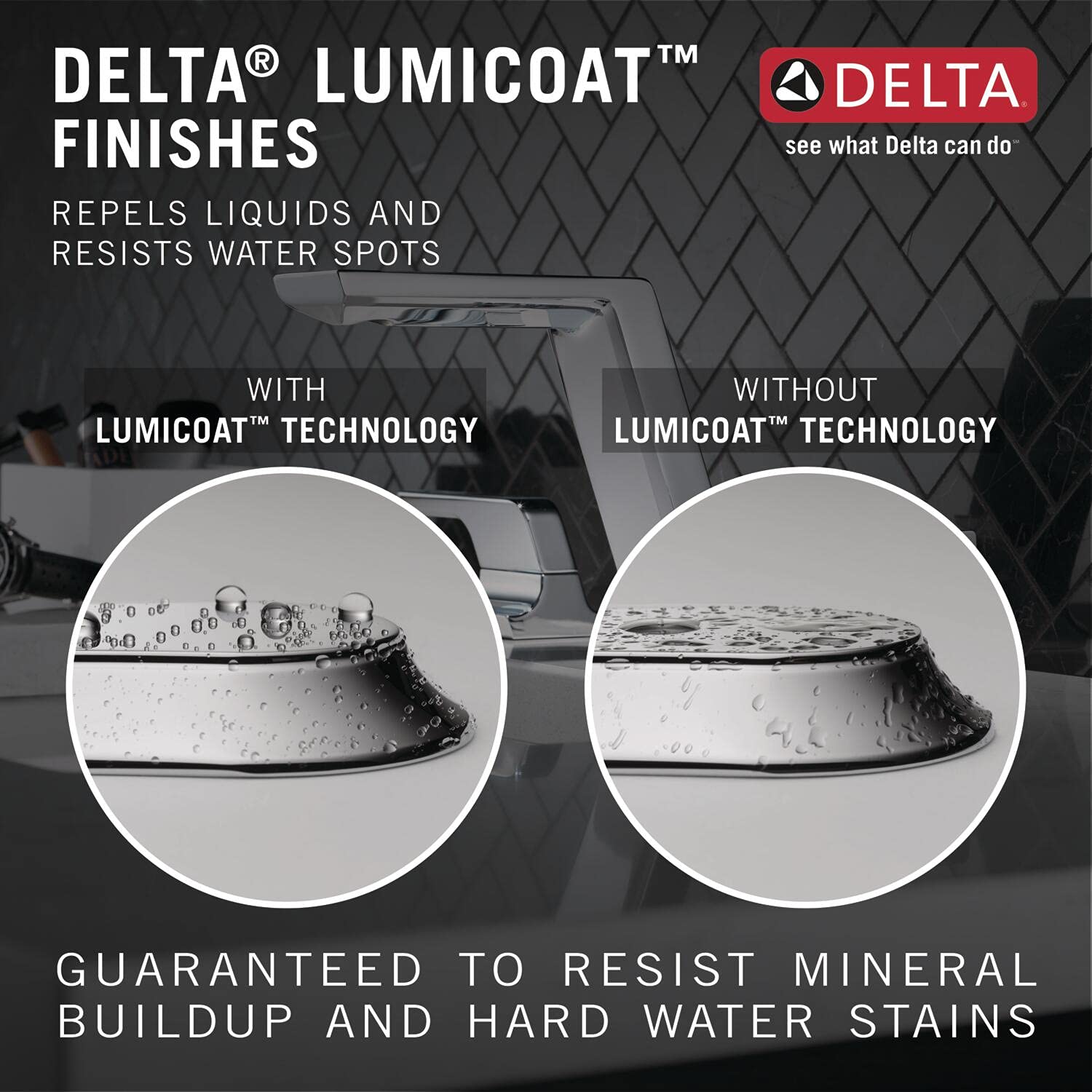 Delta T50210-PR Pivotal Body Spray Trim, Lumicoat Chrome