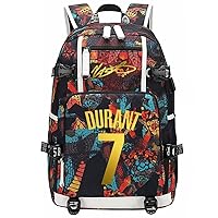 Basketball Player D-urant Multifunction Backpack Travel Laptop Fans bag For Men Women