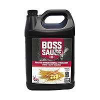 Boss Buck Boss Sauce Roasted Soybean 1 Gal Liquid Mineral for Deer | Powerful Fast-Acting Deer Mineral Supplement for Hunting
