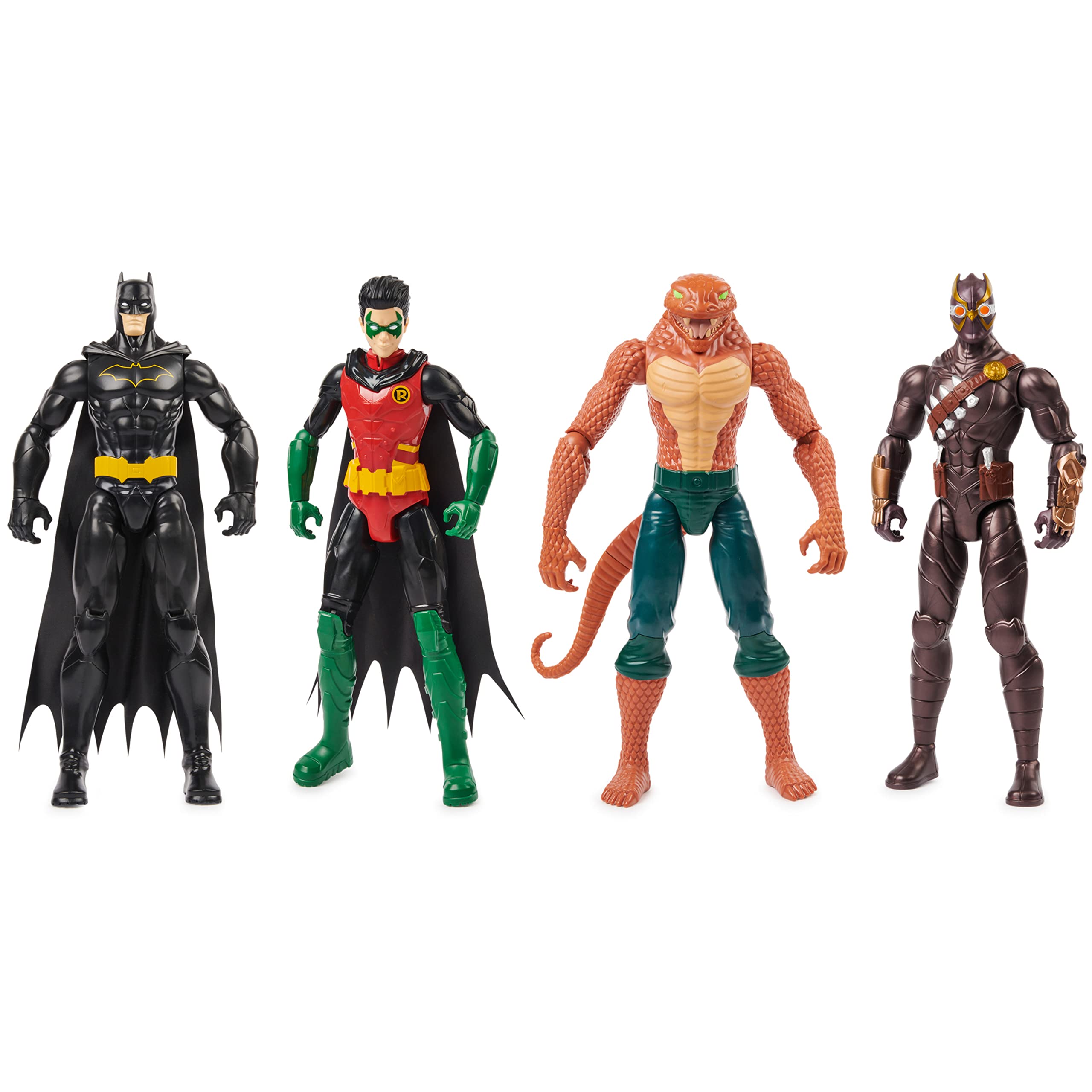 Mua DC Comics, Batman 12-Inch Action Figure Collectible 4-Pack, Toys for  Kids and Collectors Ages 3 and up (Styles May Vary) trên Amazon Mỹ chính  hãng 2023 | Giaonhan247