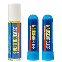 Basic Vigor Vertigo Ease Roll-On & Nausea Inhaler 2 Pack