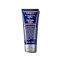 Kiehl's Facial Fuel Exfoliating Face Scrub, Facial Cleanser for Men, Smooths Skin & Removes Dead Skin, Dirt & Oil, Helps Soften Tough Facial Hair, with Caffeine, Menthol, Vitamin E & Citrus Extracts