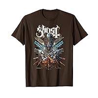 Ghost – Phantomime On Brown T-Shirt