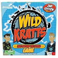 Pressman Wild Kratts Race Around the World Board Game Multicolor, 5