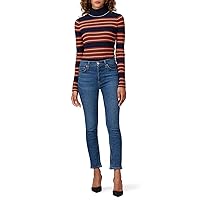 Tory Burch Rent The Runway Pre-Loved Navy Striped Turtleneck