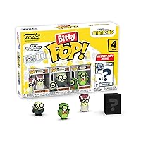 Funko Bitty Pop!: Minions Mini Collectible Toys 4-Pack - Frankenbob, Bride Kevin, Creature Mel, & Mystery Chase Figure (Styles May Vary)