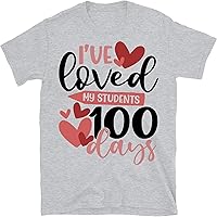 I Loved My Students for 100 Days Shirt, 100th Day of School Shirt, Valentines Teacher Shirt, Teacher Gift