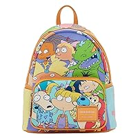 Loungefly Backpacks Nickelodeon 90s Colour Block Mini Backpack