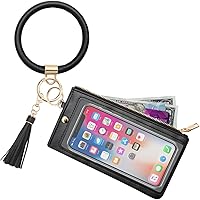 Buy COOLANS Wristlet Bracelet Keychain Wallet Pocket Credit Card