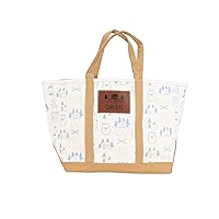 Camco Life is Better at the Campsite Canvas Tote Bag | Features a Heavy-Duty Cotton Canvas Design with Reinforced Base, a Unique RV-Themed Adventure Print, and a Zippered Top Closure | X-Large (53128)