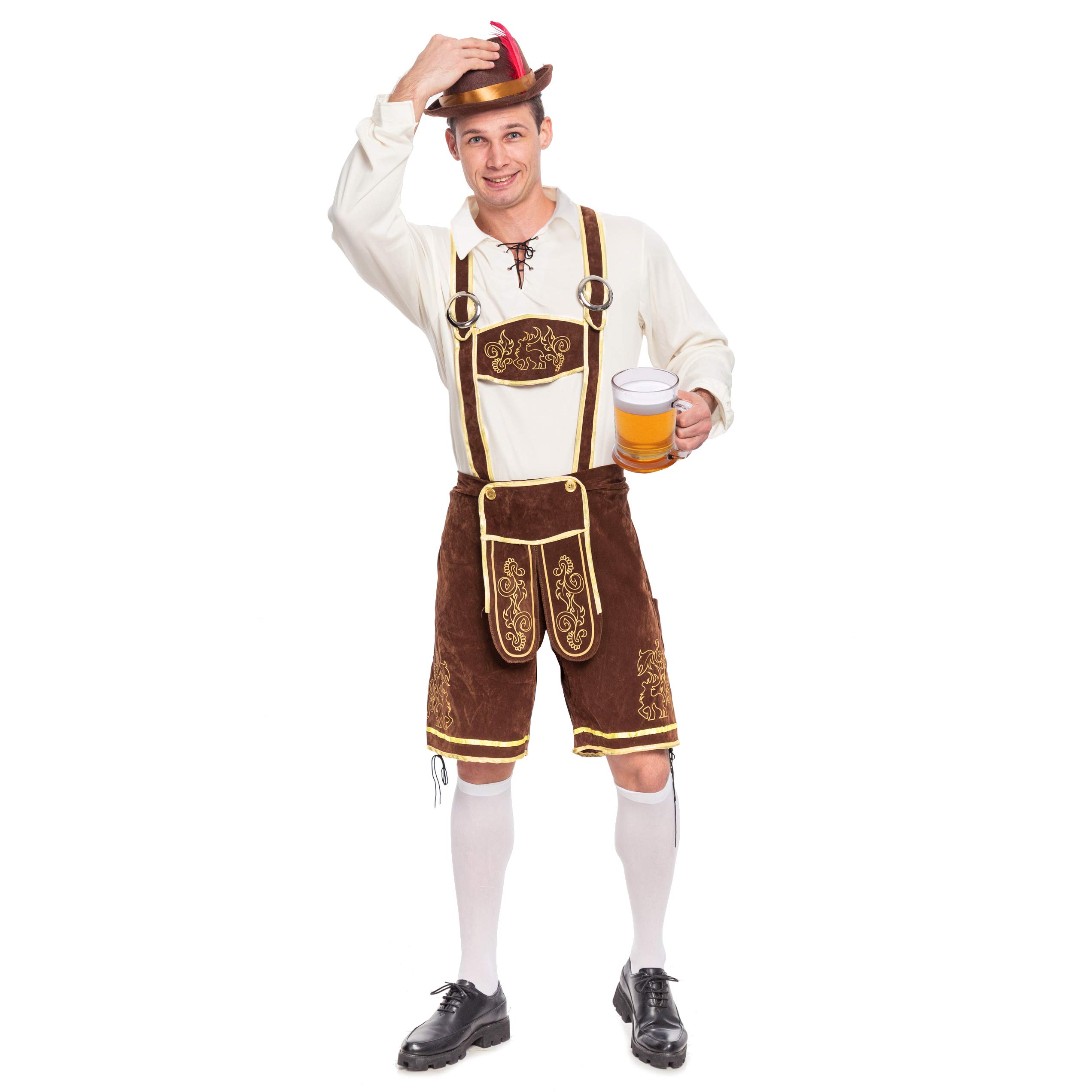 Mua Men's German Bavarian Oktoberfest Costume Set for Halloween Dress Up  Party and Beer Festival trên Amazon Mỹ chính hãng 2023 | Fado