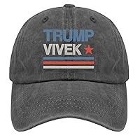 Trump Vivek Sun Hat Dad Hats Pigment Black Mens Golf Hat Gifts for Daughter Golf Hats