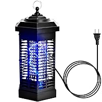 Bug Zapper Outdoor Mosquito Zapper Electric Plug in Bug Zappers for Indoor Use Fly Zapper Trap 4200V Mosquito Insect Fruit Fly Zapper, Mosquito Light Trap Outdoor Patio Home Indoor