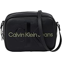 Calvin Klein Women's Sculpted Camera Bag18 Mono K60k610275 Crossovers, One Size