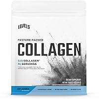 Levels Collagen Peptides, No Artificial Ingredients, 11G of Collagen, Unflavored, 1LB