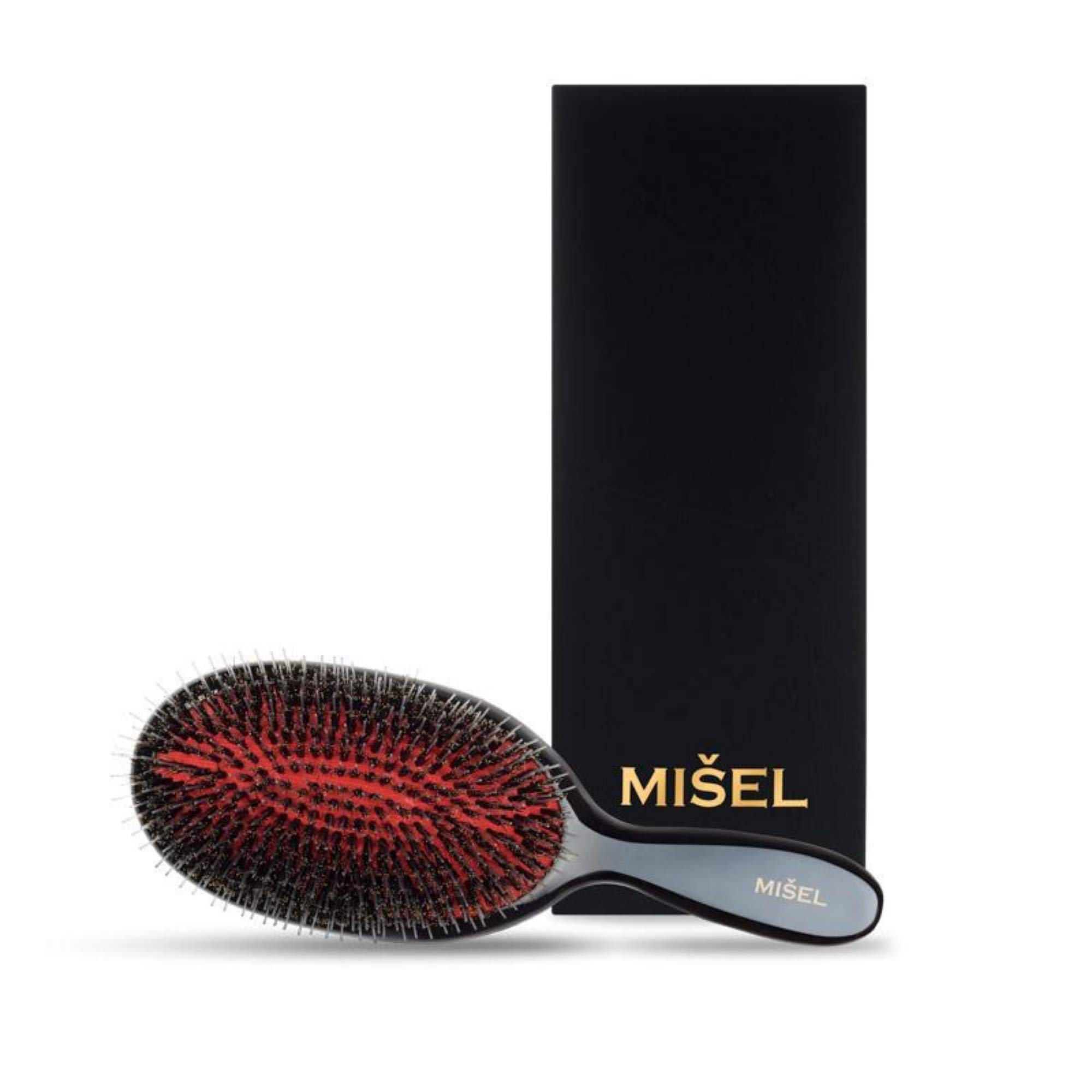 Mua MISEL Professional Salon Approved Boar Bristle Hair Brush for Women and  Men | Detangles Thin or Thick Natural Hair and Hair Extensions | Reduces  Breakage | Great for Wavy and Straight