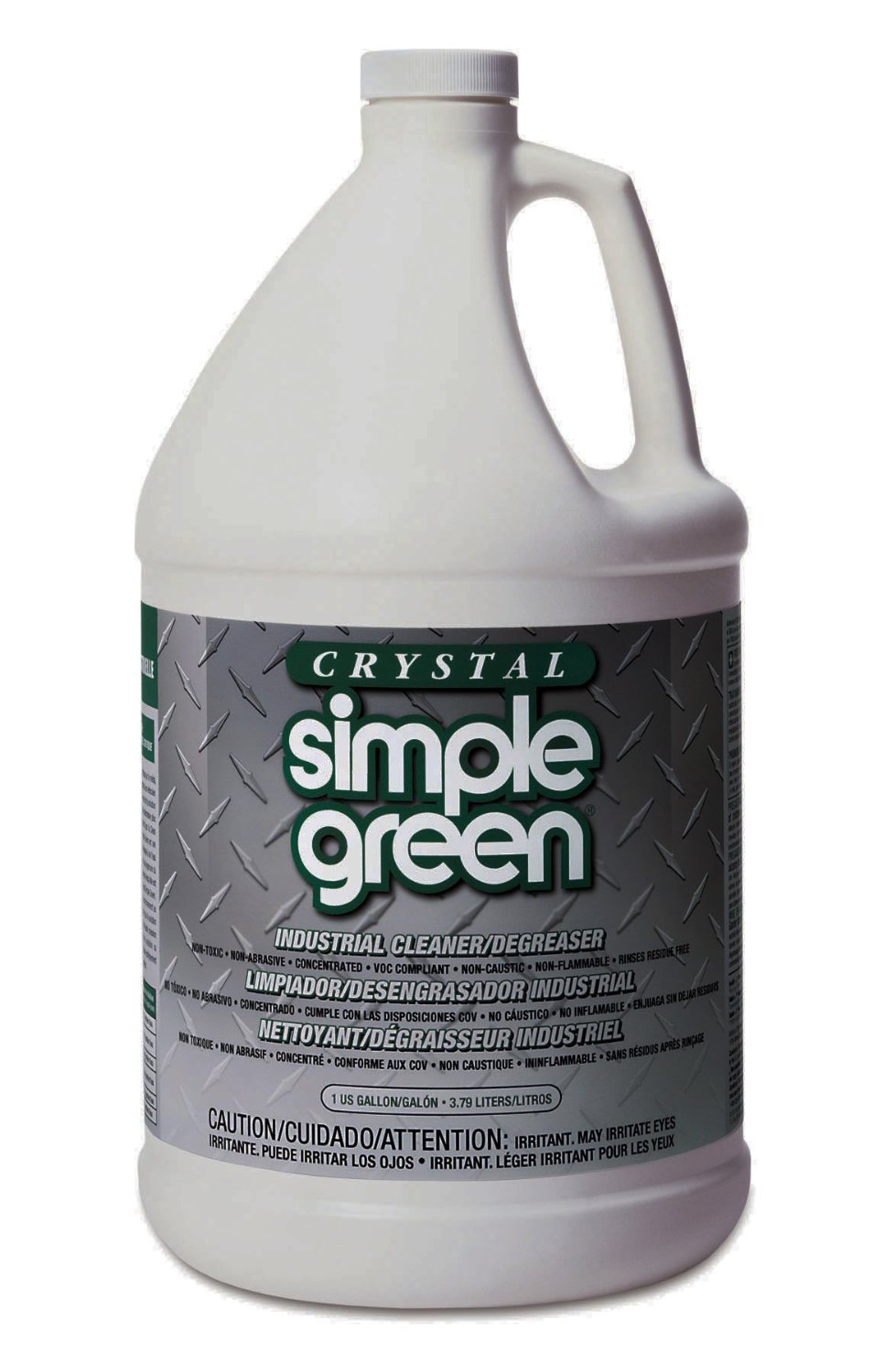 Simple Green 19128sim Crystal Industrial Cleaner/Degreaser, 1 gal Bottle (Pack of 6)