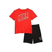 Nike Baby Boy's Dri-FIT Graphic T-Shirt and Shorts Two-Piece Set (Toddler)