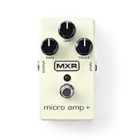 JIM DUNLOP MXR Micro Amp + Guitar Effects Pedal
