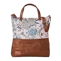 Mona B Western Style Canvas Handbag for Women | Zipper Tote Bag | Crossbody Bag | Stylish Vintage Shoulder Bags Women