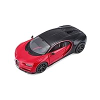 Maisto 1:24 Special Edition Bugatti Chiron Sport, Black/red